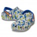 Crocs Classic Dragon Graphic Clog παιδικό σαμπό T 212514-1FT γκρι 